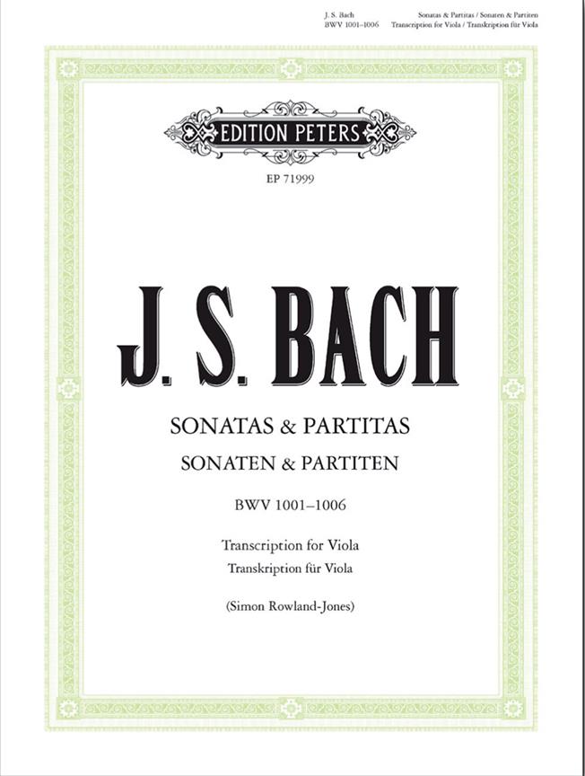 Sonatas & Partitas BWV 1001-1006 : BWV 1001-1006 (original Violin solo)