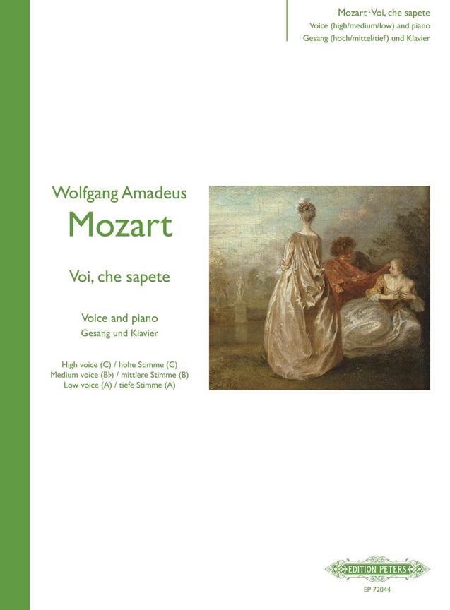 Voi, Che Sapete From Le Nozze Di Figaro