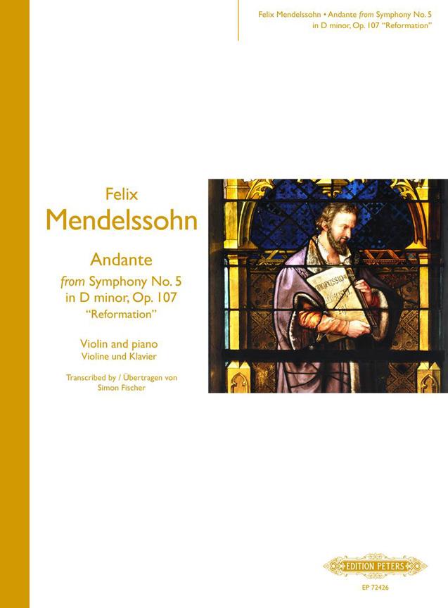 Andante from Symphony No. 5 in D minor Op. 107, : Reformation