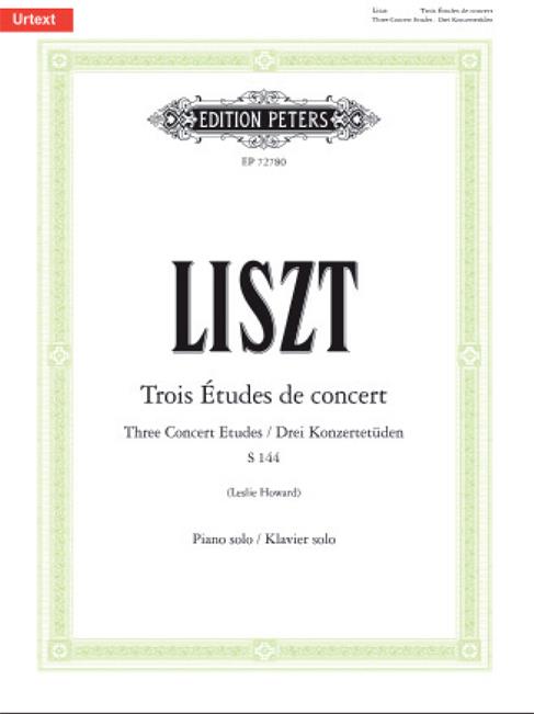 Trois Études de concert : S 144
