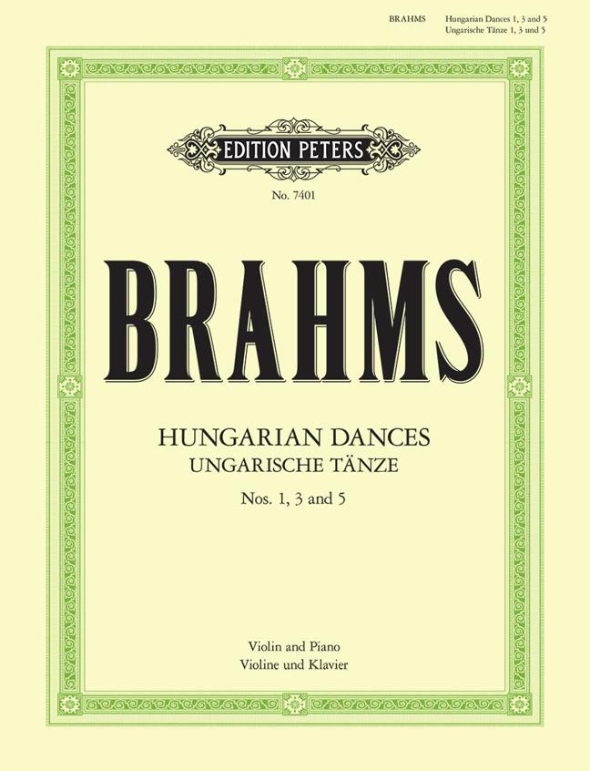 Hungarian Dances Nos. 1, 3 And 5