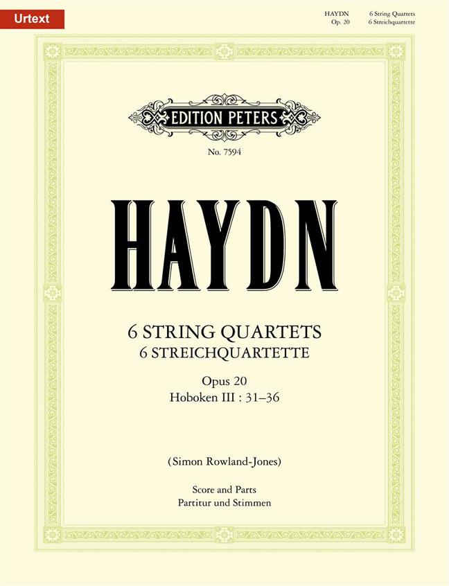 Six String Quartets Op.20 Hob.III