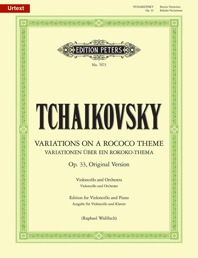 Variations On A Rococo Theme Op.33