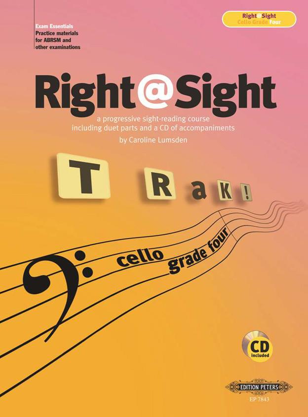 Right-Sight for Cello, Grade 3 : includes duet parts and a CD of accompaniments
