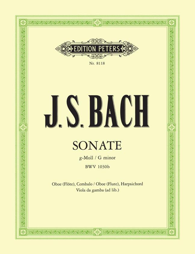 Sonata In G Minor BWV 1030b