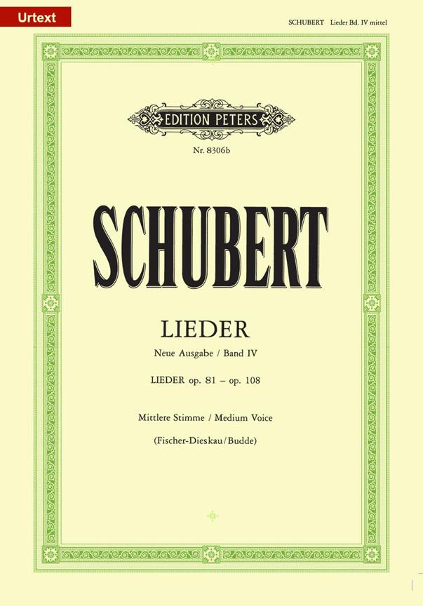 Lieder, Band IV