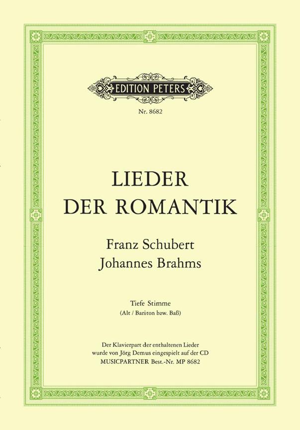 Lieder Der Romantik : Tiefe Stimme, Klavier