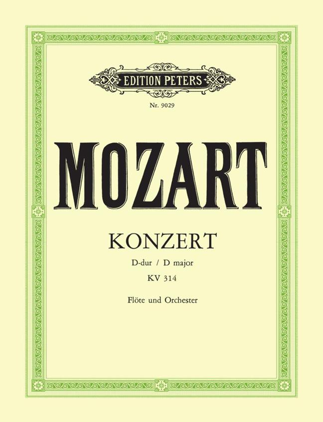 Flute Concerto No. 2 In D With Cadenzas K.314