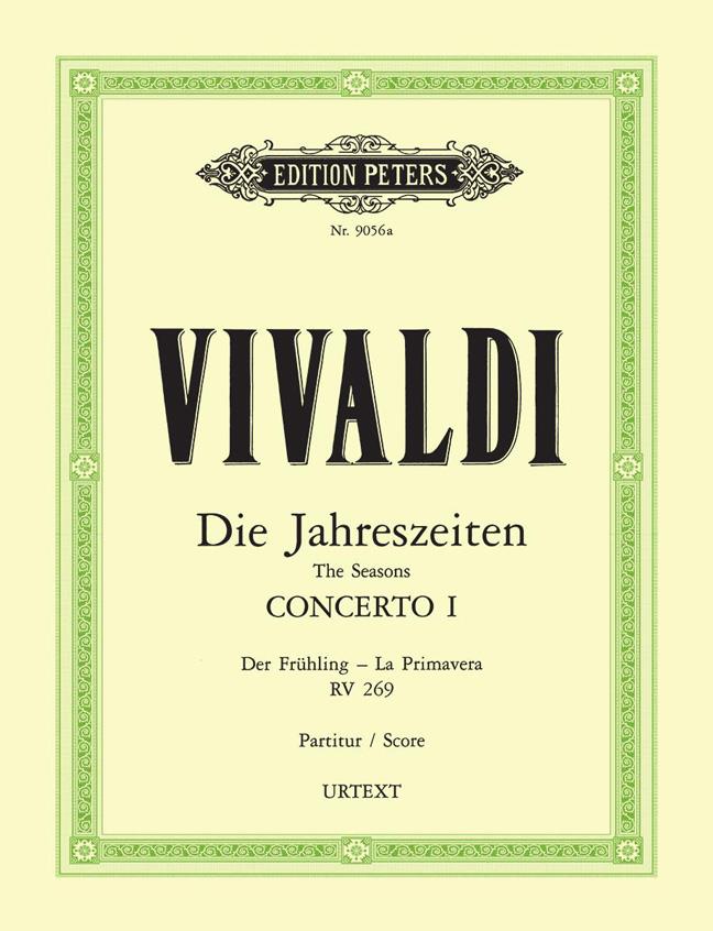 The Four Seasons, Concerti Op. 8 Spring RV269 : No. 1 in E RV269