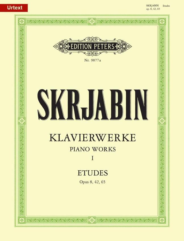 Piano Works Vol.1 : Etüden Op. 8, 42, 65 - Skrjabin