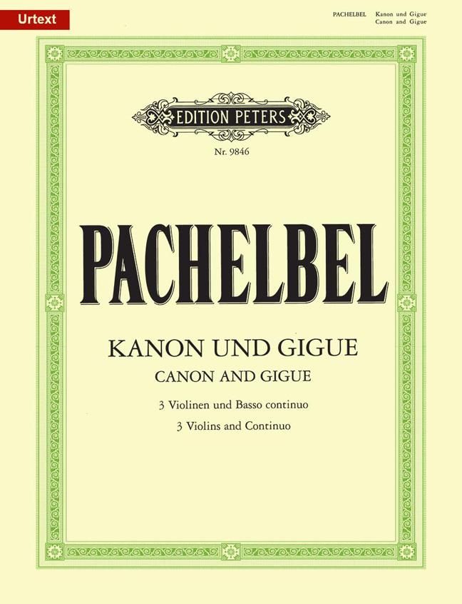 Canon And Gigue - Score And Parts