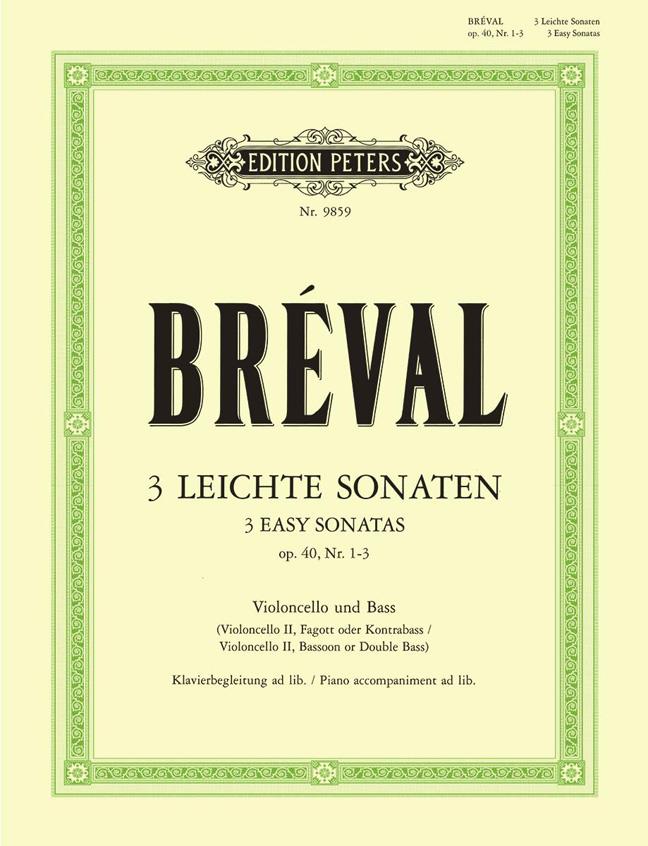 3 Leichte Sonaten Op.40