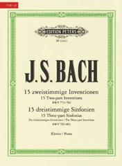 Bach Sticky Notes : 15 Two-part Inventions, BWV 772–786, 15 Three-part Sinfonias, BWV 787–801