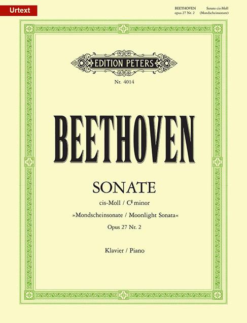 Beethoven Sticky Notes : Moonlight Sonata, Op. 27 No. 2