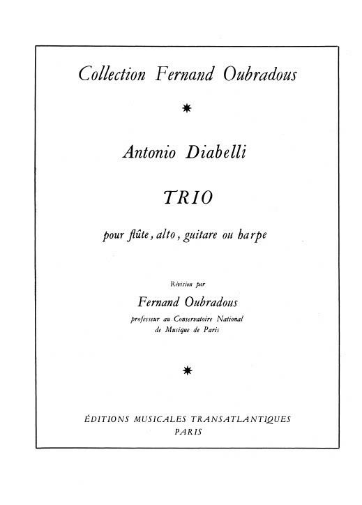 Antonio Diabelli: Trio