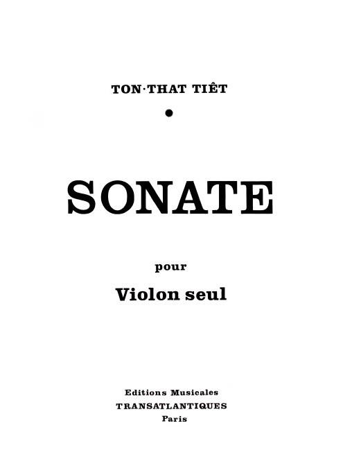 Tiêt That: Sonate