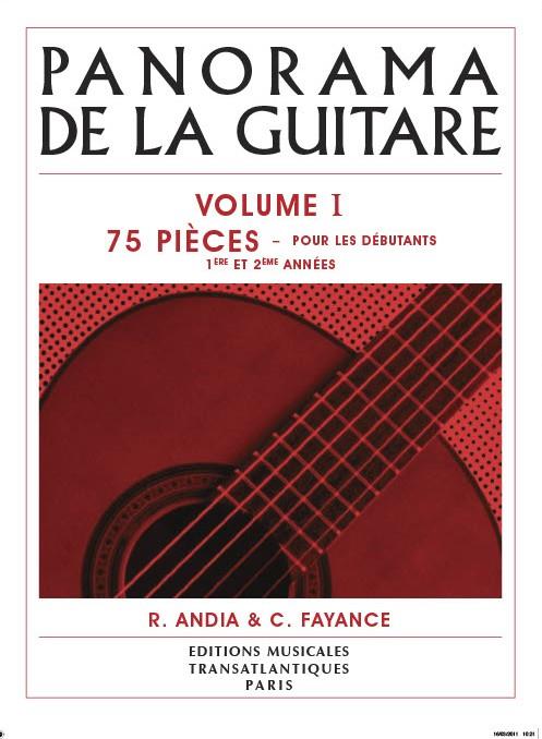 Rafaël Andia: Panorama De La Guitare Vol.1 (Book/CD)