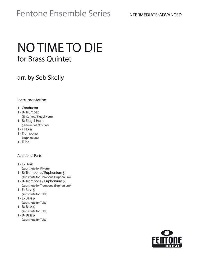 No Time to Die : Recorded by Billie Eilish