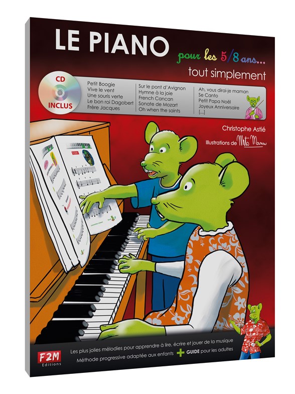 Le Piano pour les 5/8 ans Tout simplement (Livre/CD)
