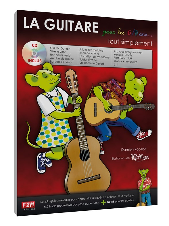 La Guitare pour les 6/9 ans Tout simplement (Livre/CD)