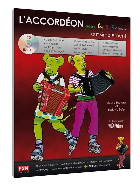 L'Accordéon pour les 6/9 ans Tout simplement (Livre/CD)
