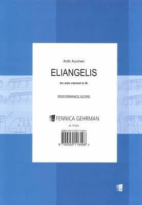 Eliangelis For Solo Clarinet