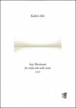 Am Horizont For Viola With Voice