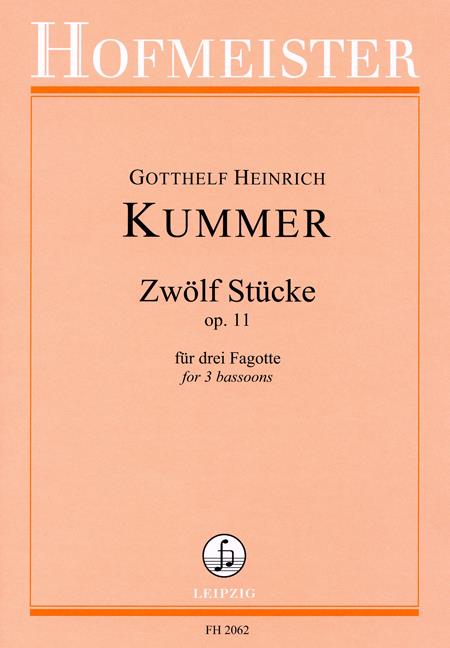 Kummer, G. H.: 12 Pieces Op 11