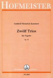 Kummer, G. H.: 12 Trios Op 13