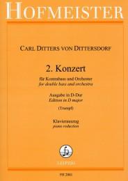 Carl Ditters Von Dittersdorf: Konzert Fur Kontrabass Und Orchester - Klavierauszug