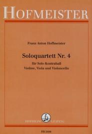 Hoffmeister, F. A.: Solo Quartet Number 4