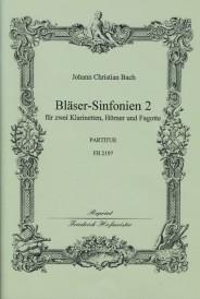 Bach, Jc: Wind Symphonies 4-6 - Score