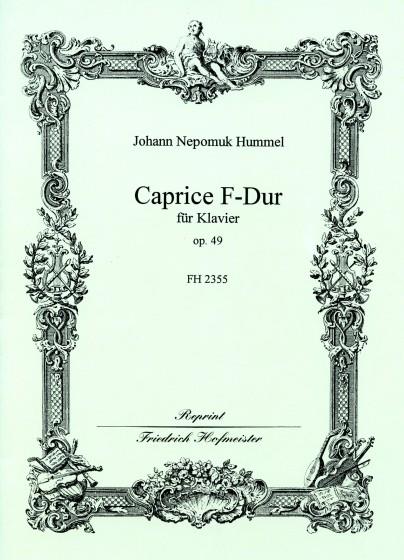 Hummel, J. N.: Caprice F Major Op 49