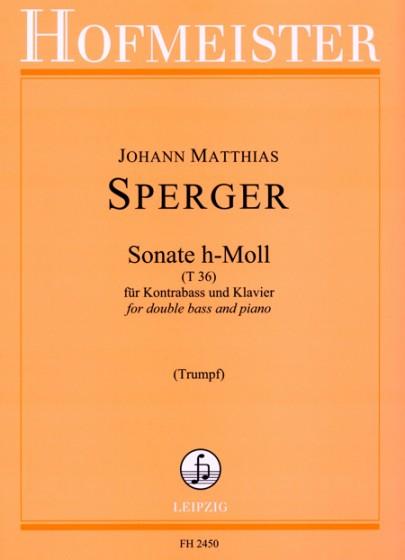 Johann Matthias Sperger: Sonata H-Moll