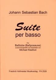 Bach, J. S.: Suite Per Basso