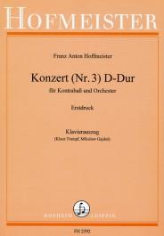 Hoffmeister, F. A.: Concerto No 3 In D Major