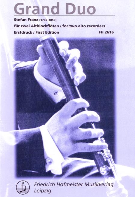 Franz, A.: Grand Duo In F