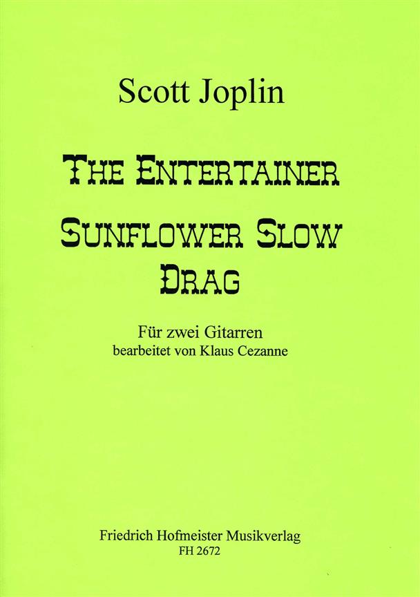 Joplin, S.: The Entertainer, Sunflower Slow Drag