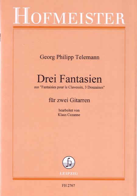 Telemann, G. P.: 3 Fantasias