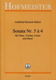 Stölzel, G. H.: Sonata No 5