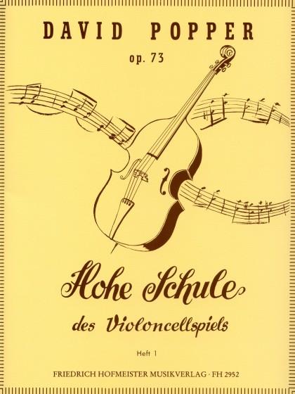 David Popper: Hohe Schule Des Violoncellspiels Op. 73 Band 1
