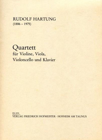 Hartung, R.: Quartett