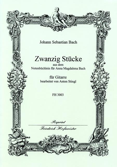 J.S. Bach: Zwanzig Stucke Aus Dem Notenbuchlein Fur Anna Magdalena Bach