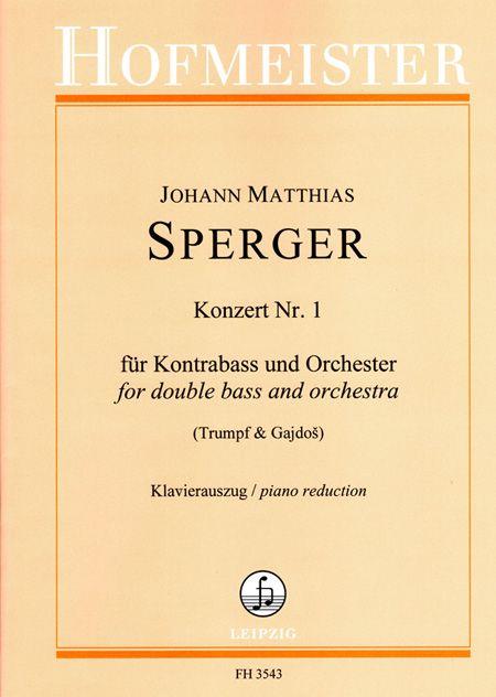 Konzert Nr. 1 für Kontrabass und Orchester