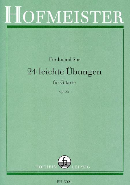 Sor, F.: 24 Easy Exercises Op 35