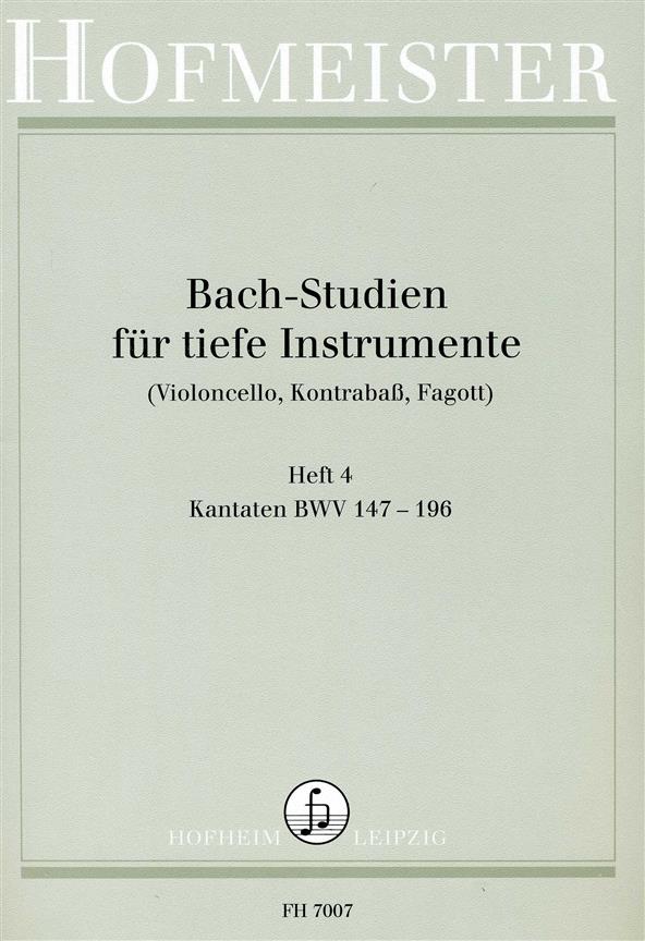 Bach: Studies Book 4-cantatas Bwv 147 - 196