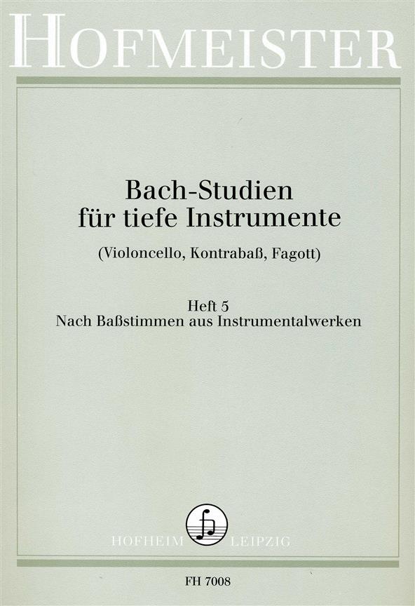 Bach: Studies Book 5-overtures/Brandeburg Concertos