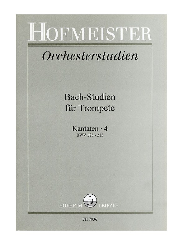J.S. Bach: Studies For Trumpet - Book 4