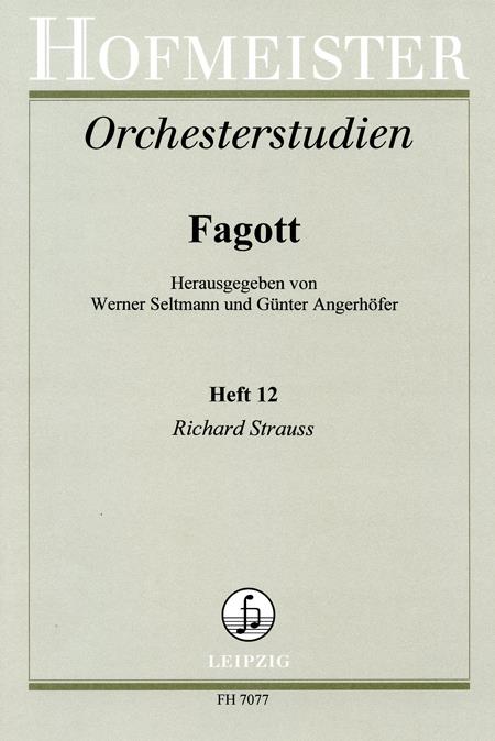 Richard Strauss: Orchestral Studies Book 12 - Strauss Operas