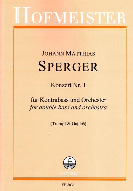 Konzert Nr. 1 für Kontrabass und Orchester